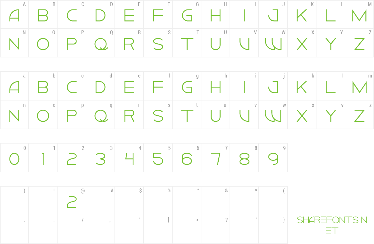 Font Ciudad Nueva Caps preview